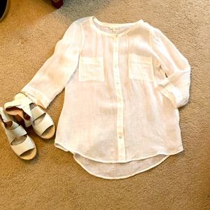 Eileen Fisher Linen Tunic